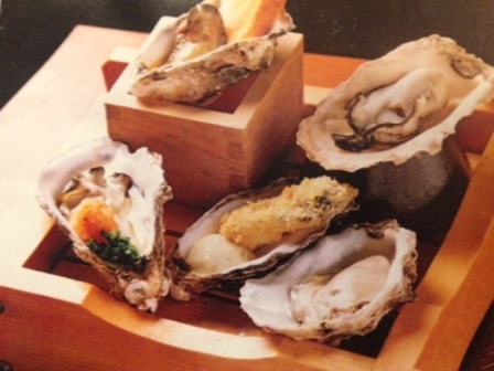 牡蠣食べ比べ